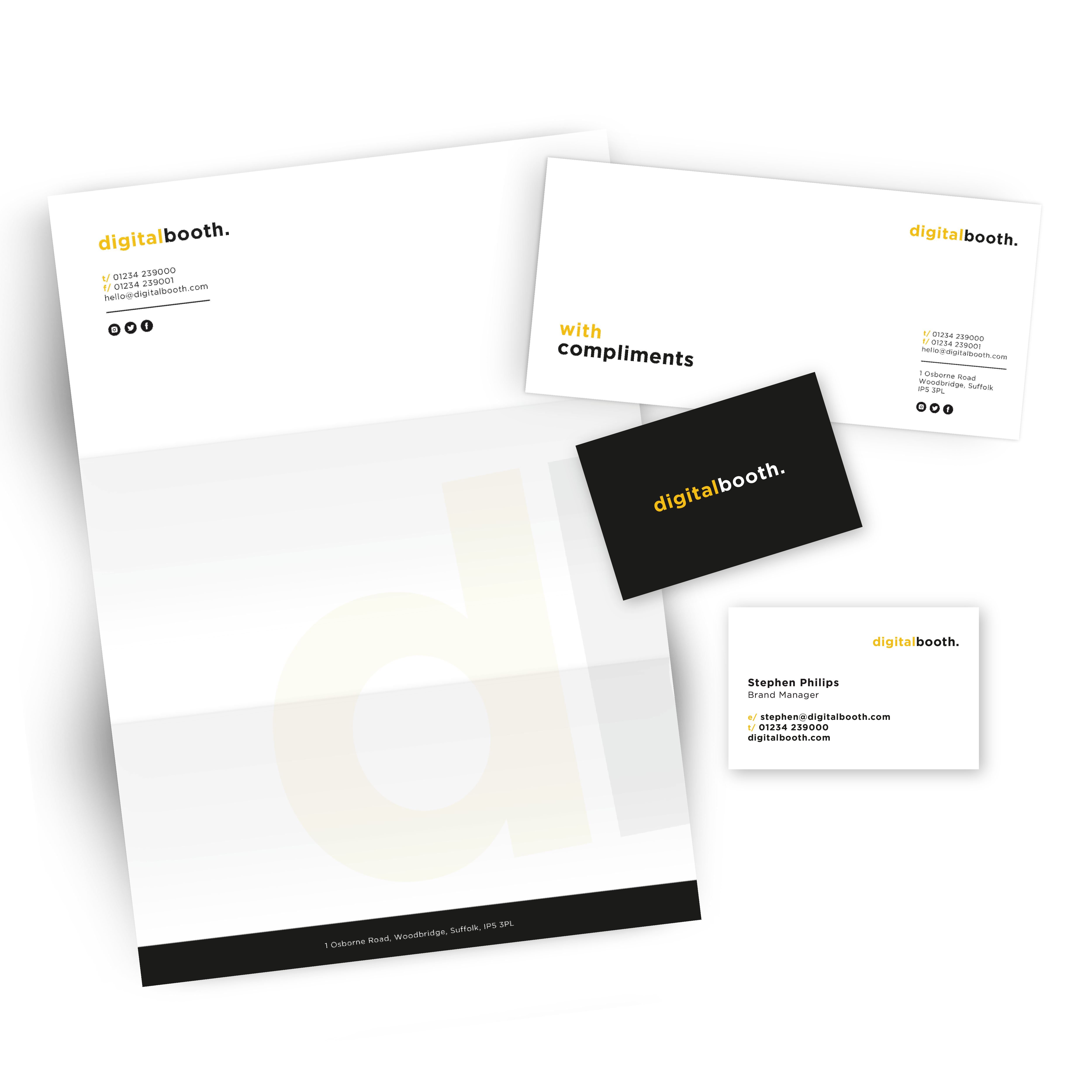 Personalised Business Stationery Printing from Lemonade Print Group UK